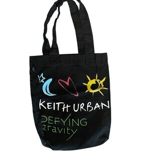 KEITH URBAN Defying Gravity Tour Tote Bag Merch